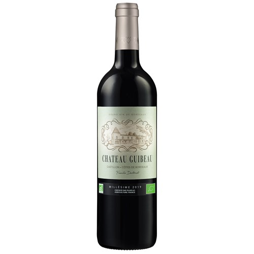 Chateau Guibeau Castillon Cotes de Bordeaux Wine 75cl